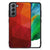 Backcover voor Samsung Galaxy S21FE Polygon Red B2C Telecom