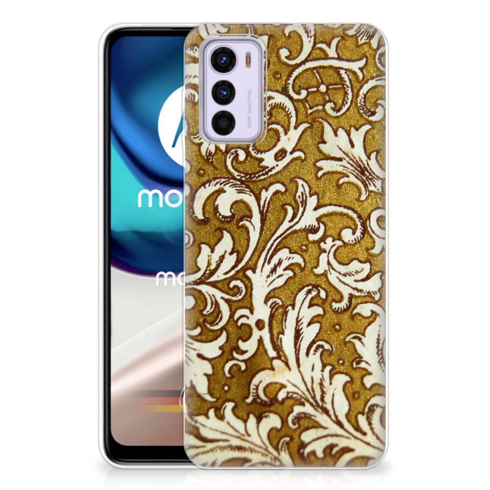 Siliconen Hoesje Motorola Moto G42 Barok Goud B2C Telecom