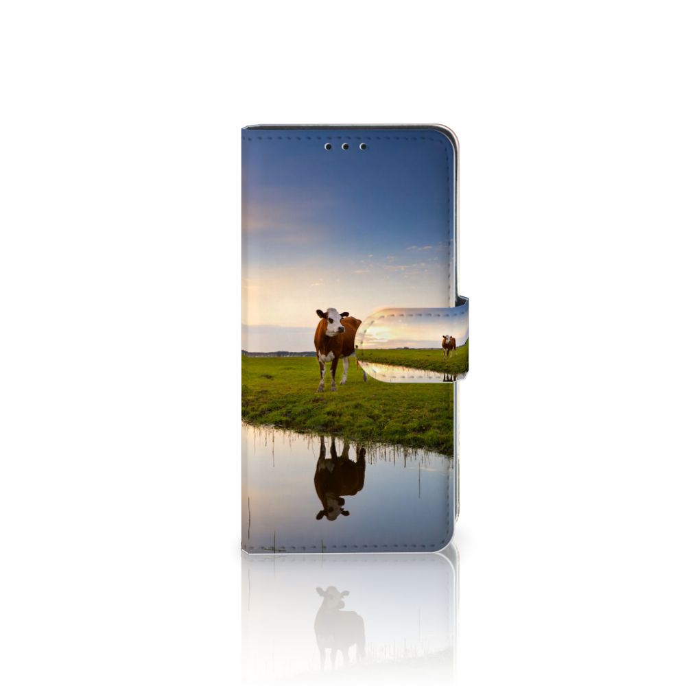Xiaomi Redmi 7A Telefoonhoesje met Pasjes Koe