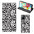 Samsung Galaxy A71 Smart Cover Black Flowers