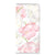 Samsung Galaxy A14 4G Smart Cover Lovely Flowers featuring elegant white and pink floral design.