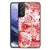 Telefoonhoesje Samsung Galaxy S22 Plus Angel Skull Rood B2C Telecom