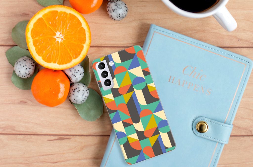Samsung Galaxy S21 Plus TPU bumper Funky Retro B2C Telecom