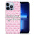 Apple iPhone 13 Pro Silicone-hoesje Flowers Pink DTMP B2C Telecom