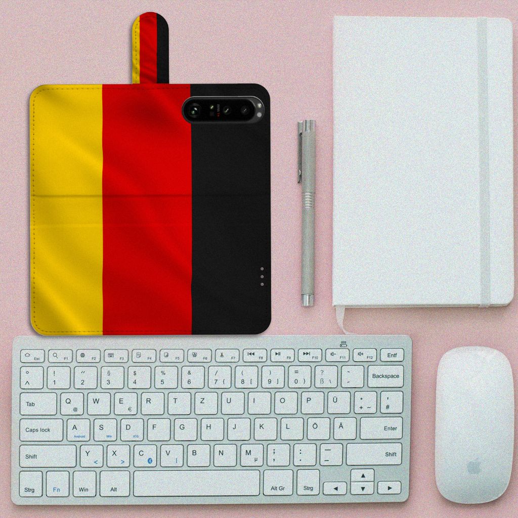 Sony Xperia 1 III Bookstyle Case Duitsland