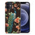 iPhone 12 | 12 Pro (6.1") TPU Hoesje Pauw met Bloemen