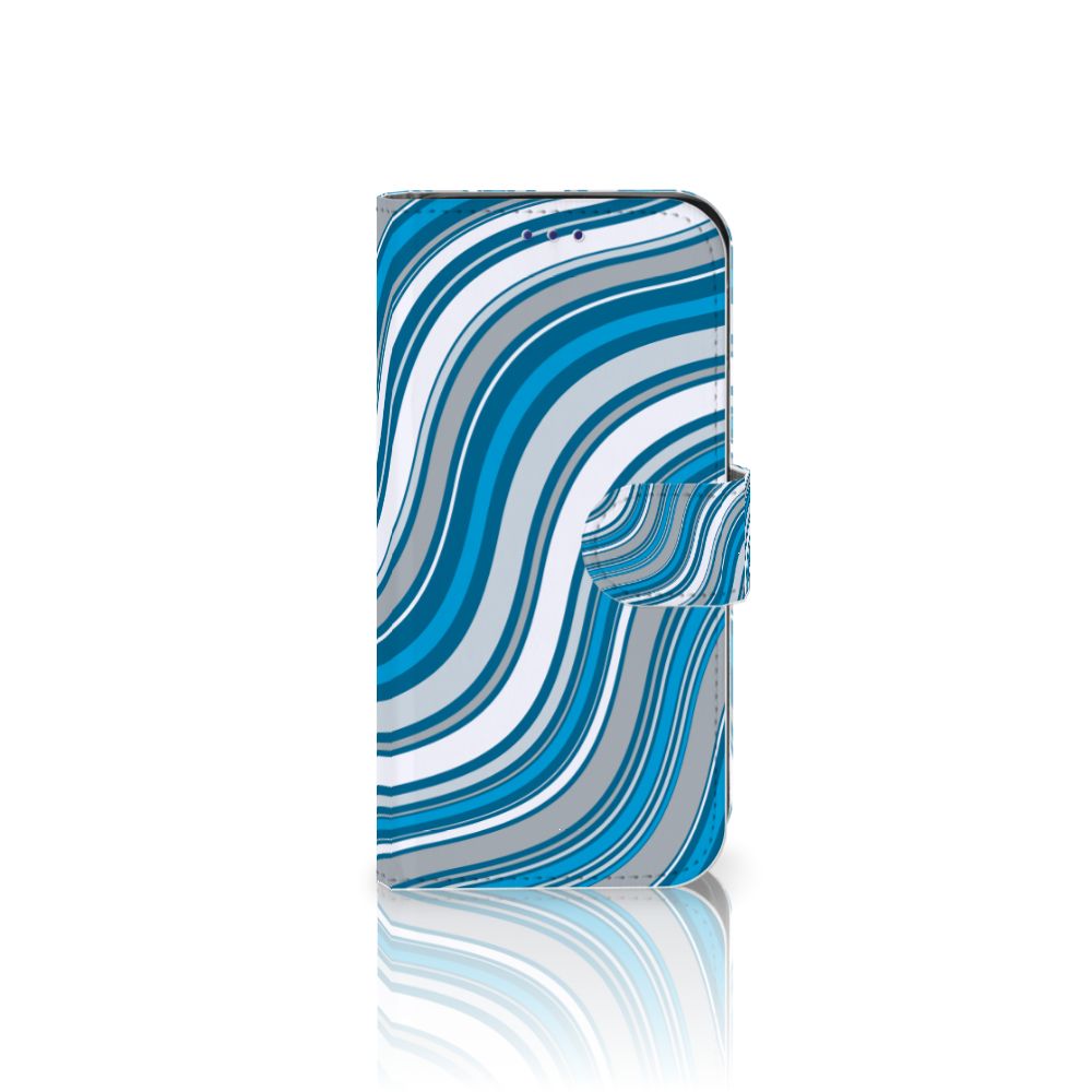 Samsung Galaxy S10e Telefoon Hoesje Waves Blue