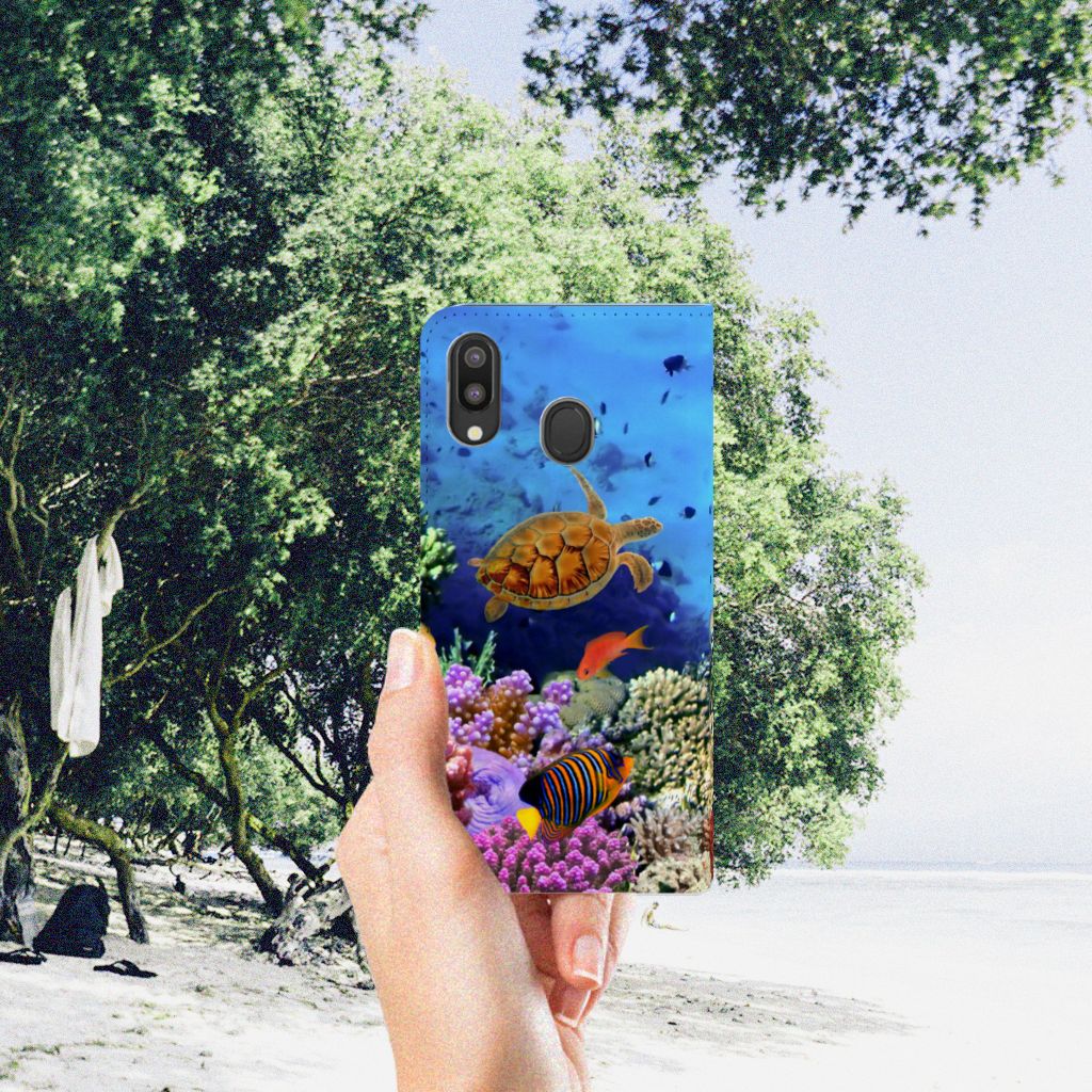 Samsung Galaxy M20 Hoesje maken Vissen