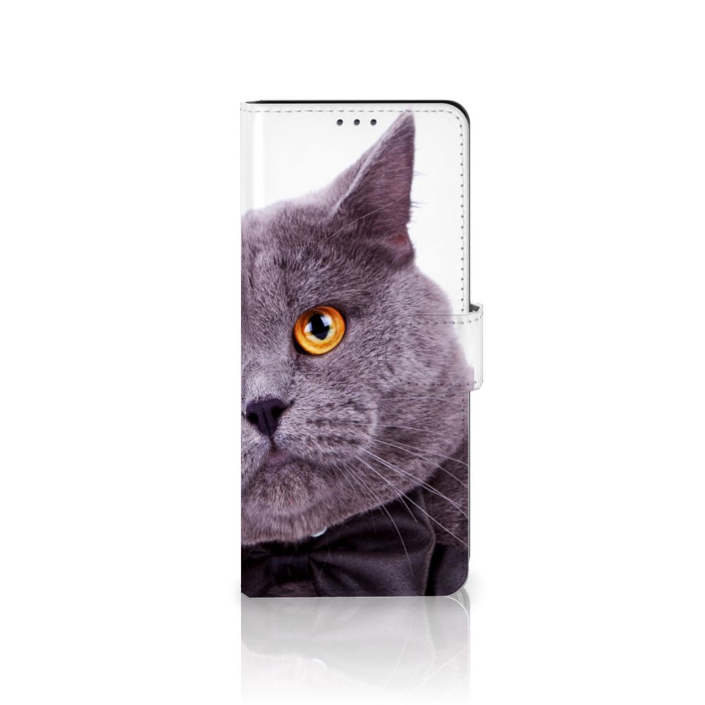 Sony Xperia 5II Telefoonhoesje met Pasjes Kat