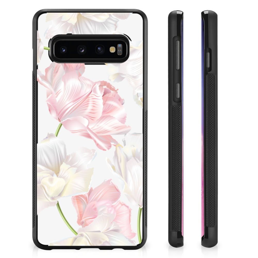 Samsung Galaxy S10+ Skin Case Lovely Flowers