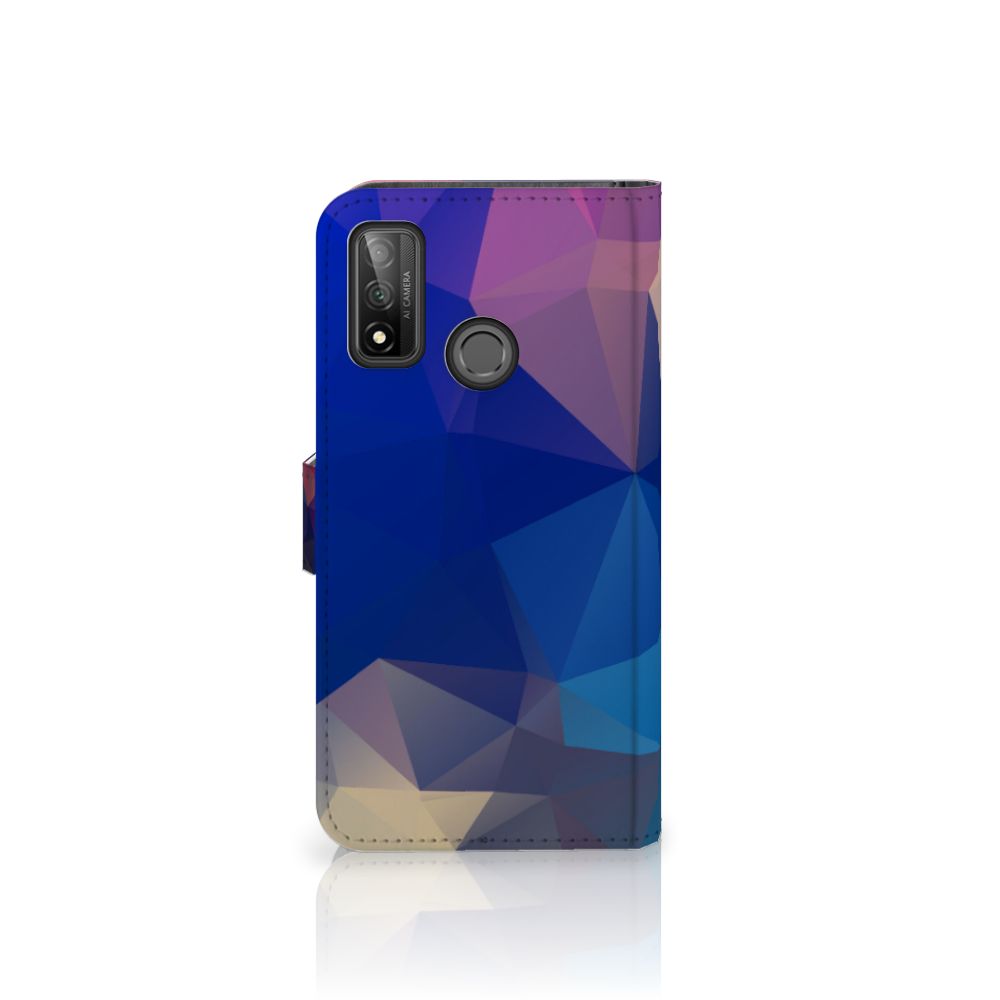 Huawei P Smart 2020 Book Case Polygon Dark