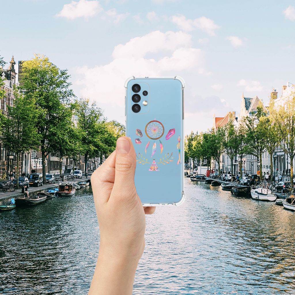 Samsung Galaxy A13 (4G) Stevig Bumper Hoesje Boho Dreamcatcher B2C Telecom