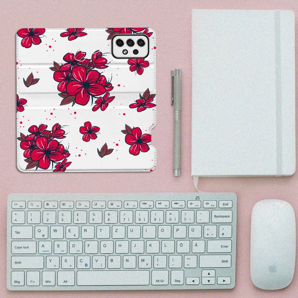 Samsung Galaxy A73 Smart Cover Blossom Red - B2C Telecom