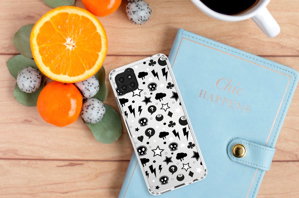 Extreme Case Samsung Galaxy A22 5G Silver Punk B2C Telecom