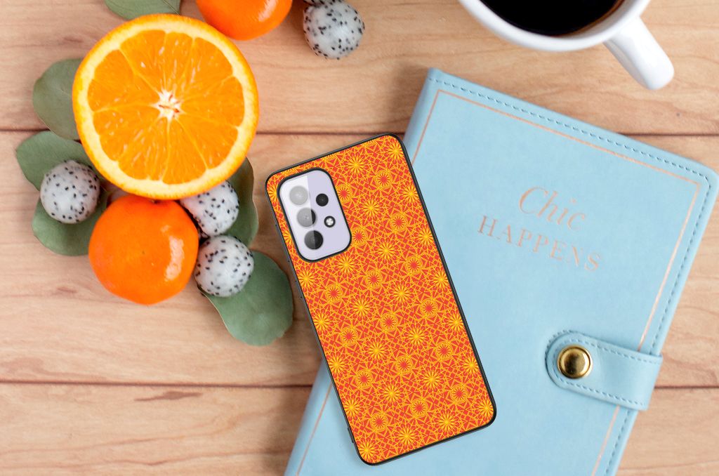 Samsung Galaxy A33 5G Back Case Batik Oranje B2C Telecom