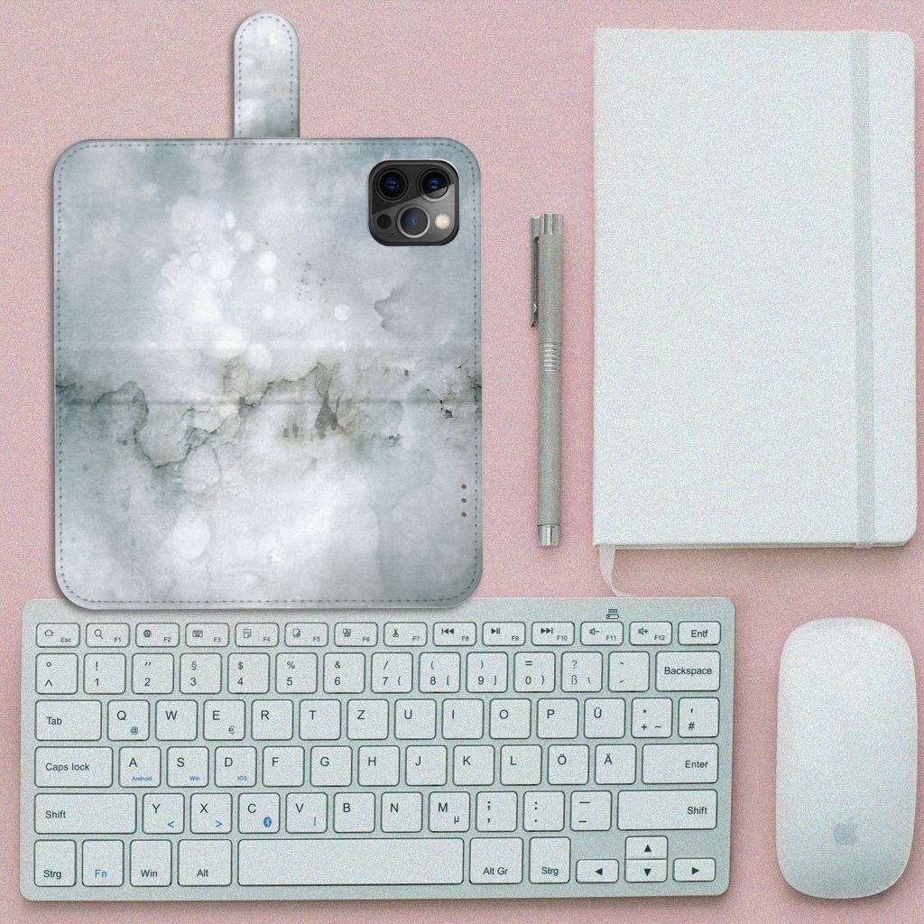 Hoesje Apple iPhone 12 Pro Max Painting Grey