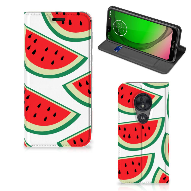 Motorola Moto G7 Play Flip Style Cover Watermelons