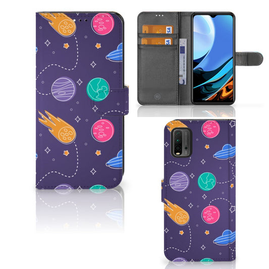 Xiaomi Redmi 9T | Poco M3 Wallet Case met Pasjes Space