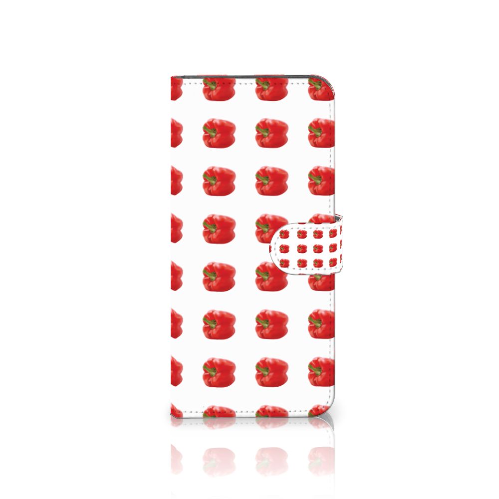 Motorola Edge 20 Lite Book Cover Paprika Red