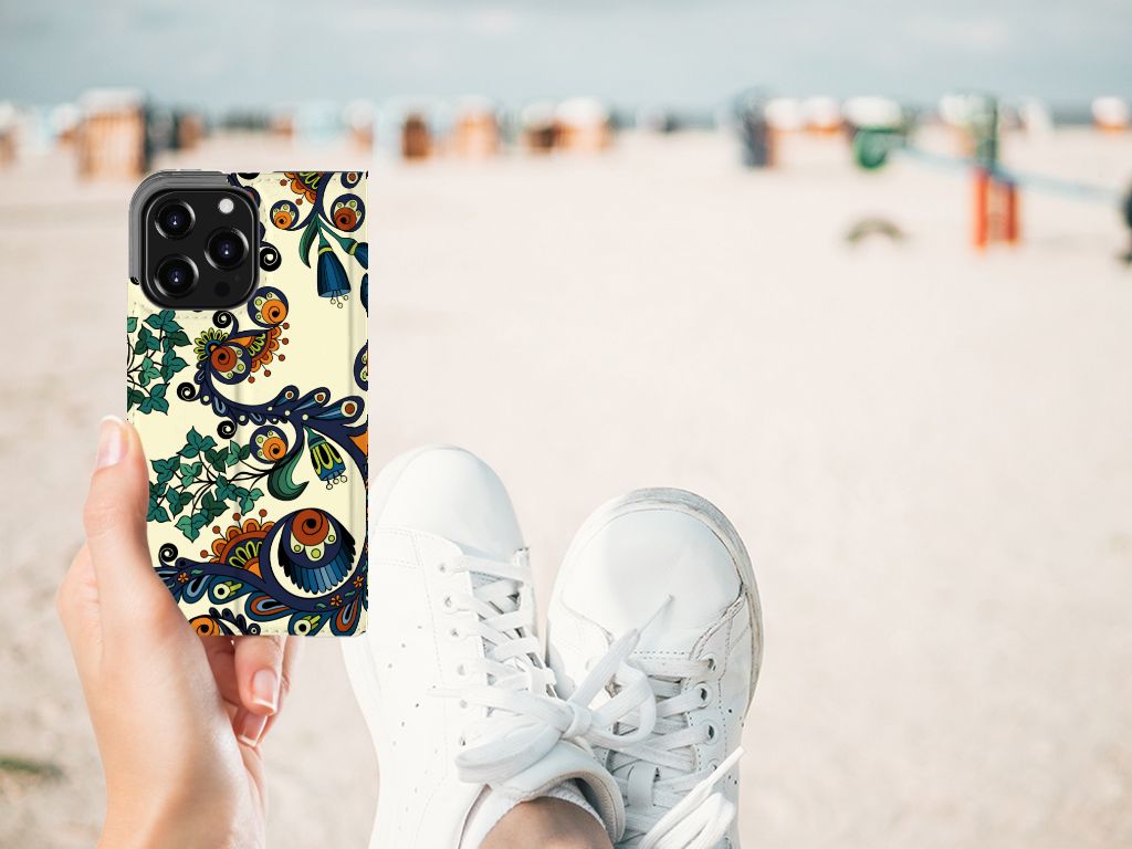 Telefoon Hoesje iPhone 13 Pro Barok Flower - B2C Telecom