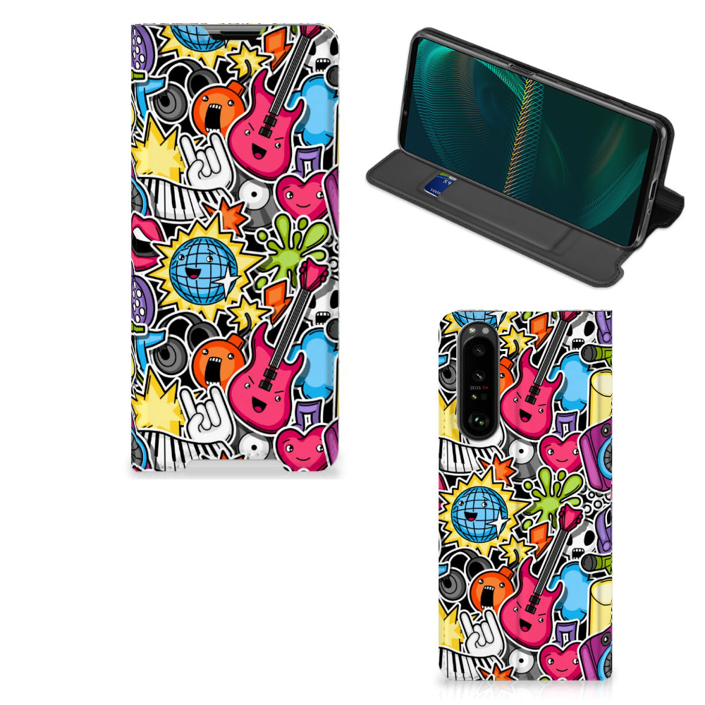 Sony Xperia 5 III Hippe Standcase Punk Rock