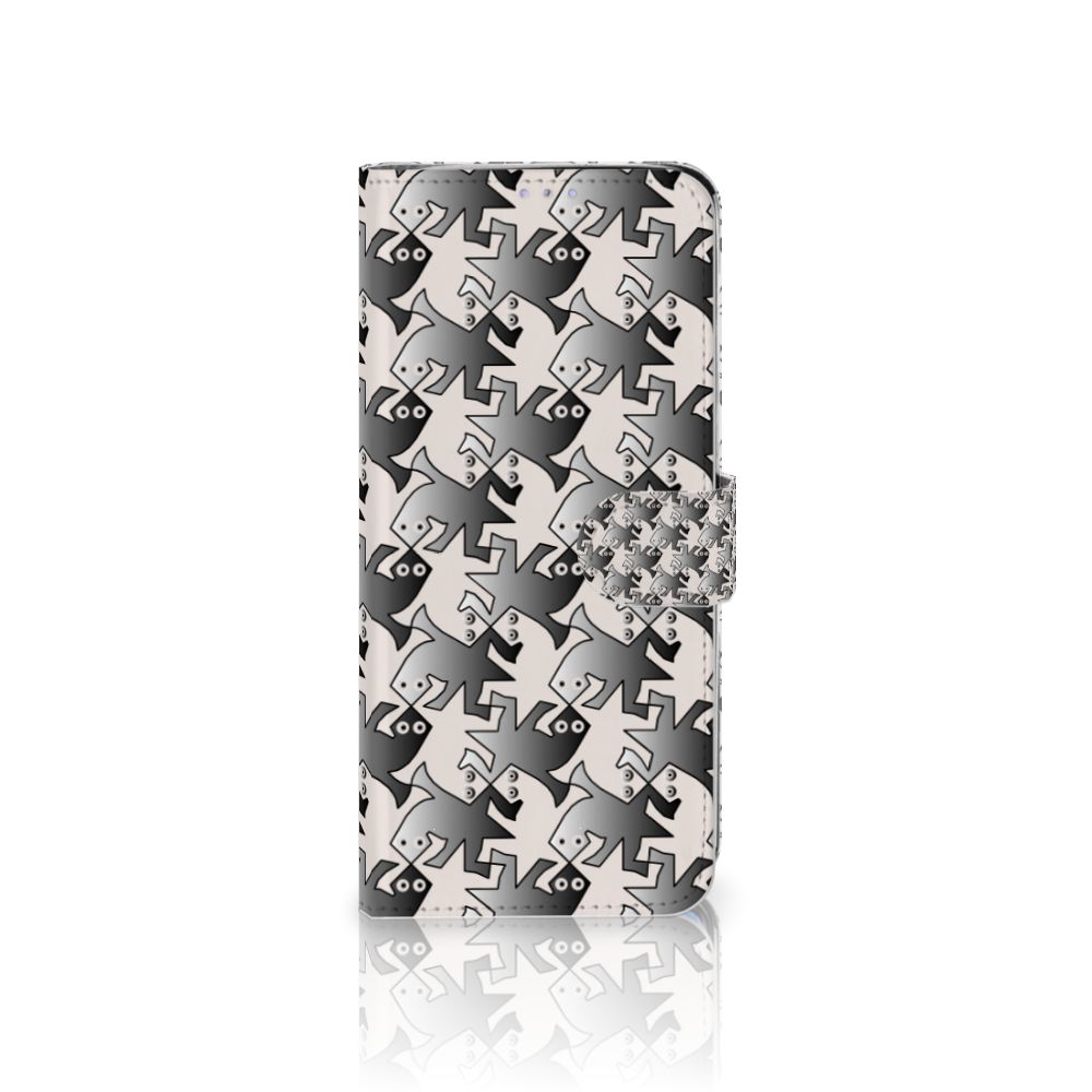 Samsung Galaxy S20 Ultra Telefoonhoesje met Pasjes Salamander Grey