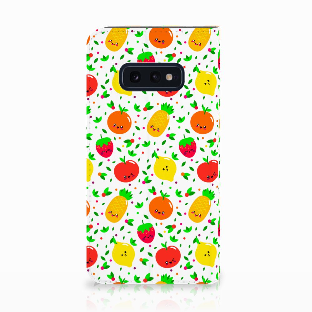 Samsung Galaxy S10e Flip Style Cover Fruits