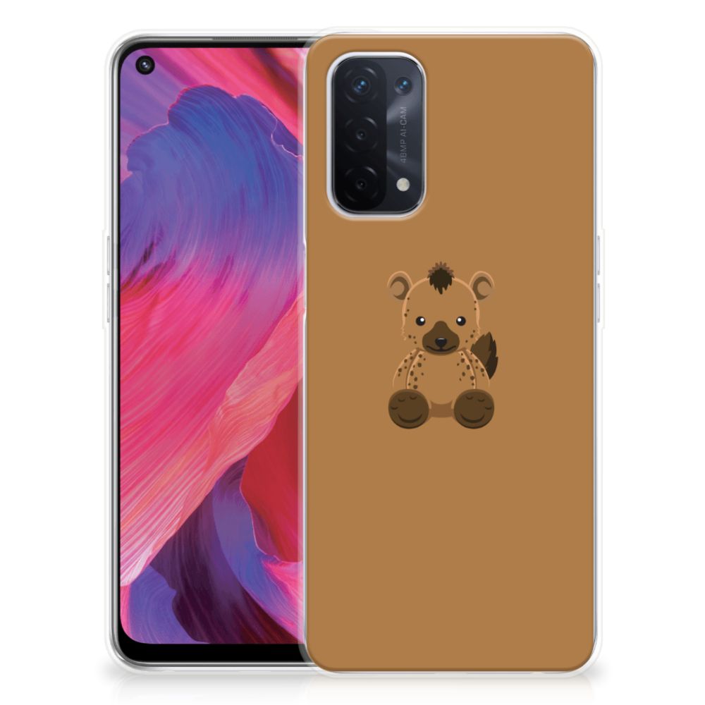 OPPO A93 5G Telefoonhoesje met Naam Baby Hyena B2C Telecom