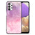 Kleurrijke Telefoonhoesje Samsung Galaxy A32 5G Pink Purple Paint