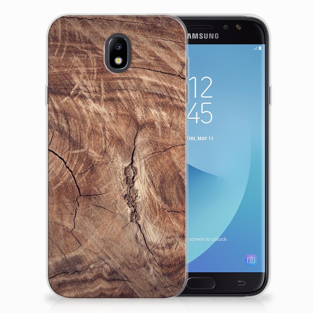 Samsung Galaxy J7 2017 | J7 Pro Bumper Hoesje Tree Trunk