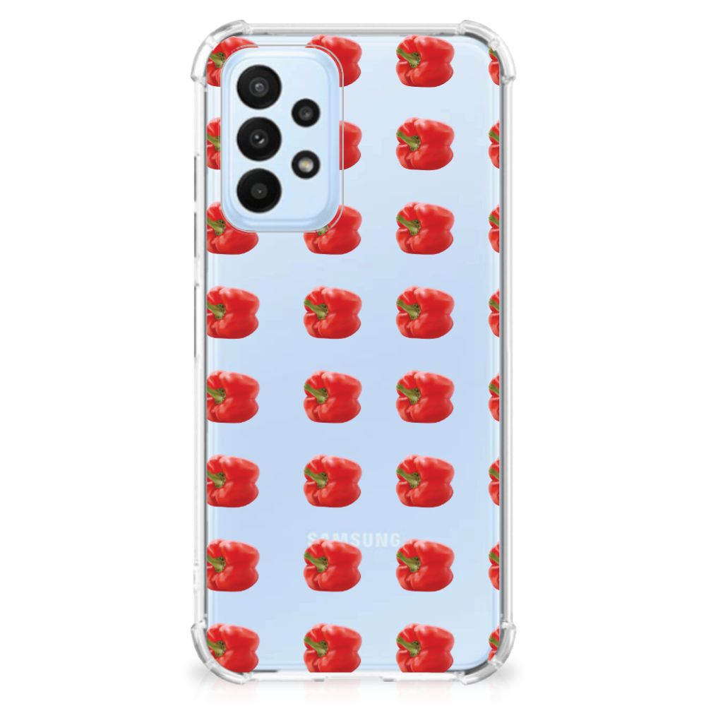 Samsung Galaxy A23 Beschermhoes Paprika Red - B2C Telecom