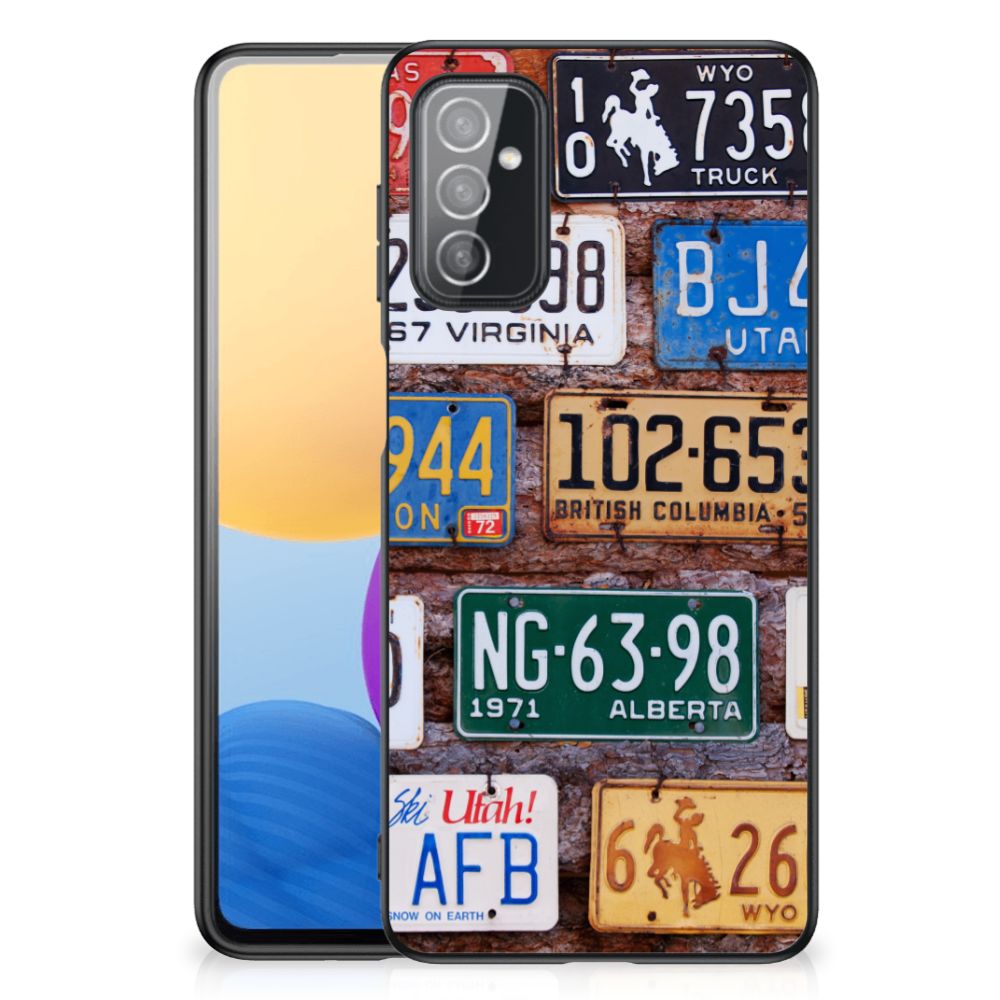 Samsung Galaxy M52 Silicone Back Case Kentekenplaten B2C Telecom