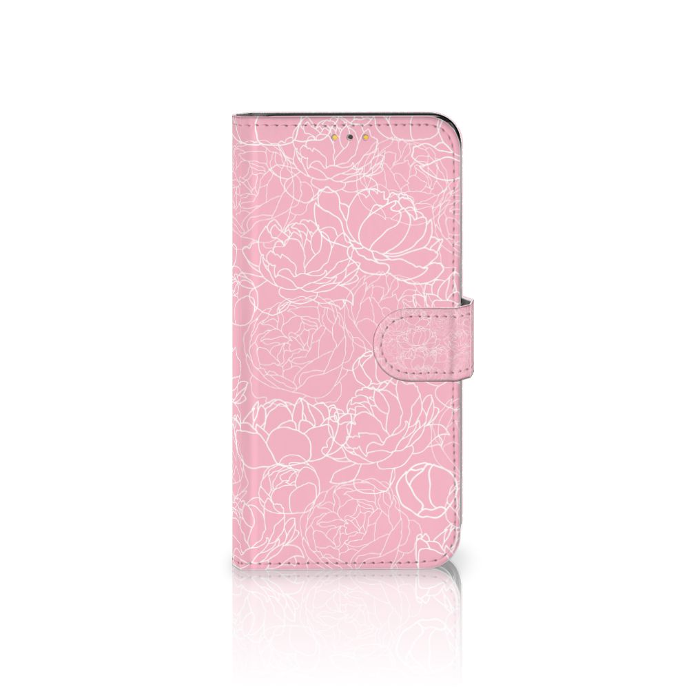 Samsung Galaxy M21 | M30s Hoesje White Flowers