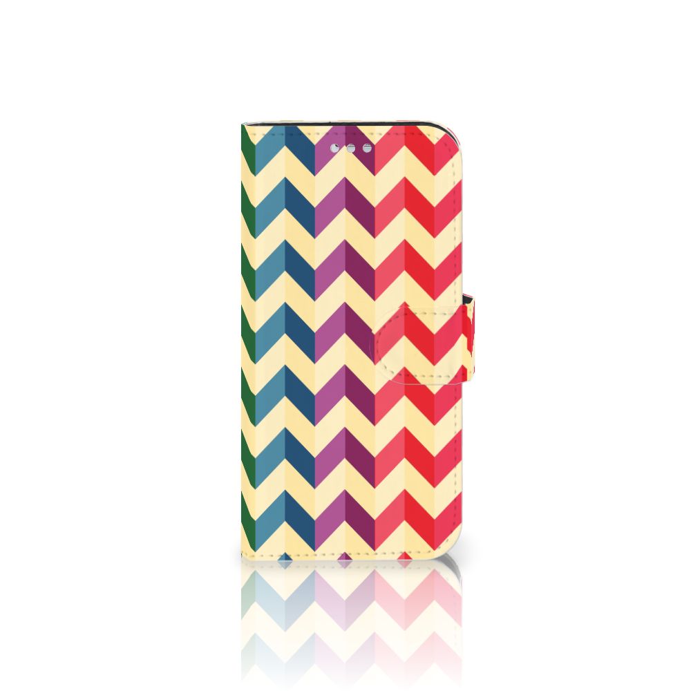 Samsung Galaxy S7 Telefoon Hoesje Zigzag Multi Color