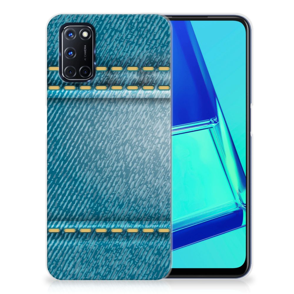 OPPO A52 | A72 Silicone Back Cover Jeans B2C Telecom