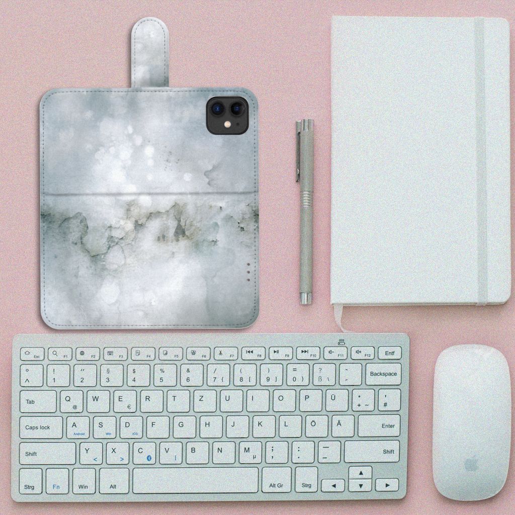 Hoesje Apple iPhone 11 Painting Grey