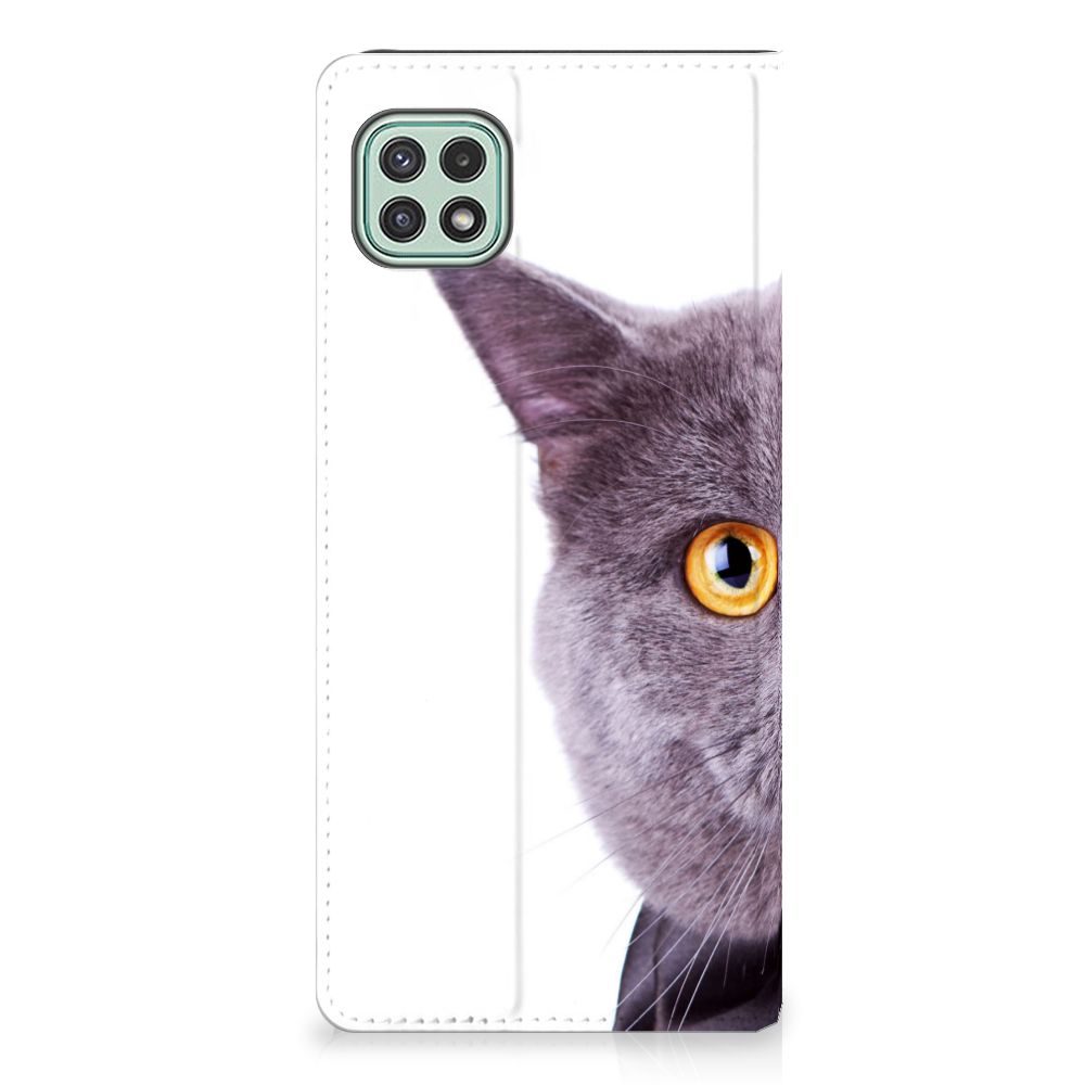 Samsung Galaxy A22 5G Hoesje maken Kat - B2C Telecom