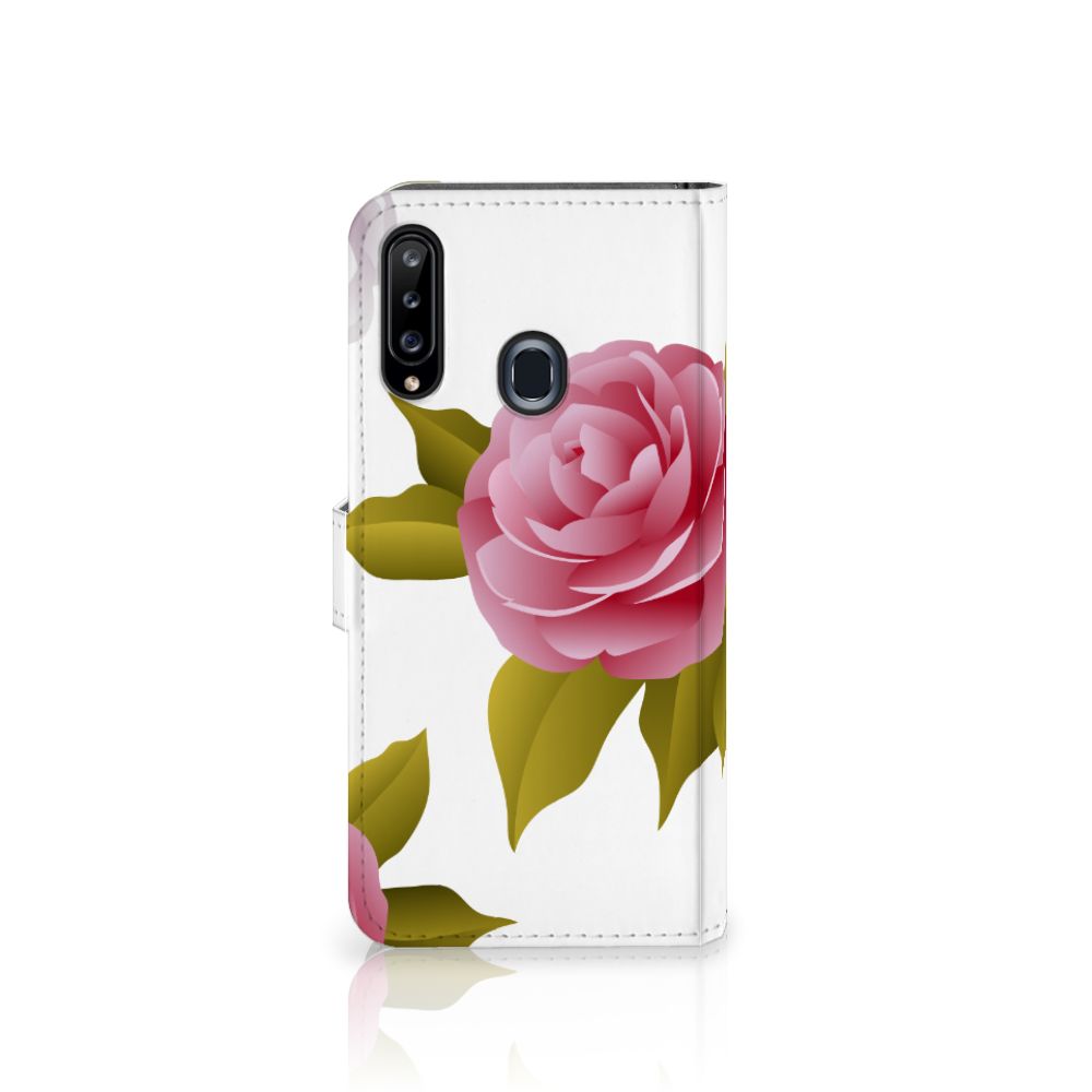 Samsung Galaxy A20s Hoesje Roses