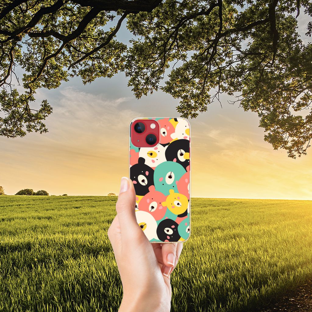 Apple iPhone 13 Telefoonhoesje met Naam Bears B2C Telecom