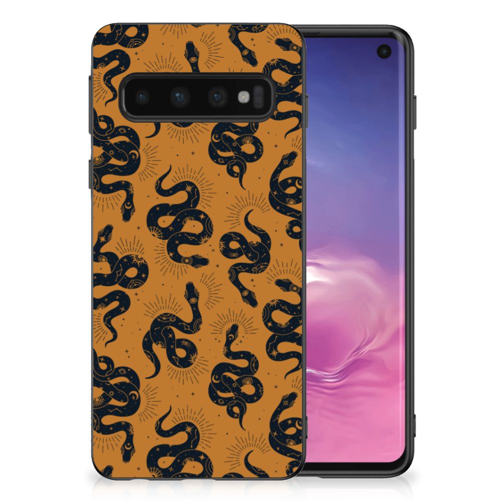 Back Cover voor Samsung Galaxy S10 Snakes B2C Telecom