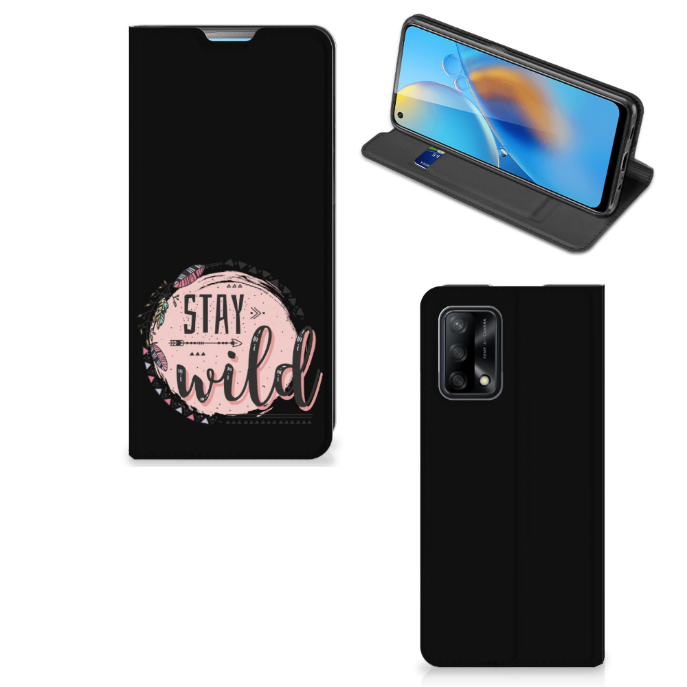 OPPO A74 4G Magnet Case Boho Stay Wild - B2C Telecom
