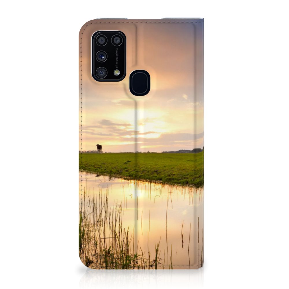 Samsung Galaxy M31 Hoesje maken Koe - B2C Telecom