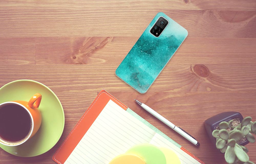 Hoesje maken Xiaomi Mi 10T | 10T Pro Painting Blue B2C Telecom