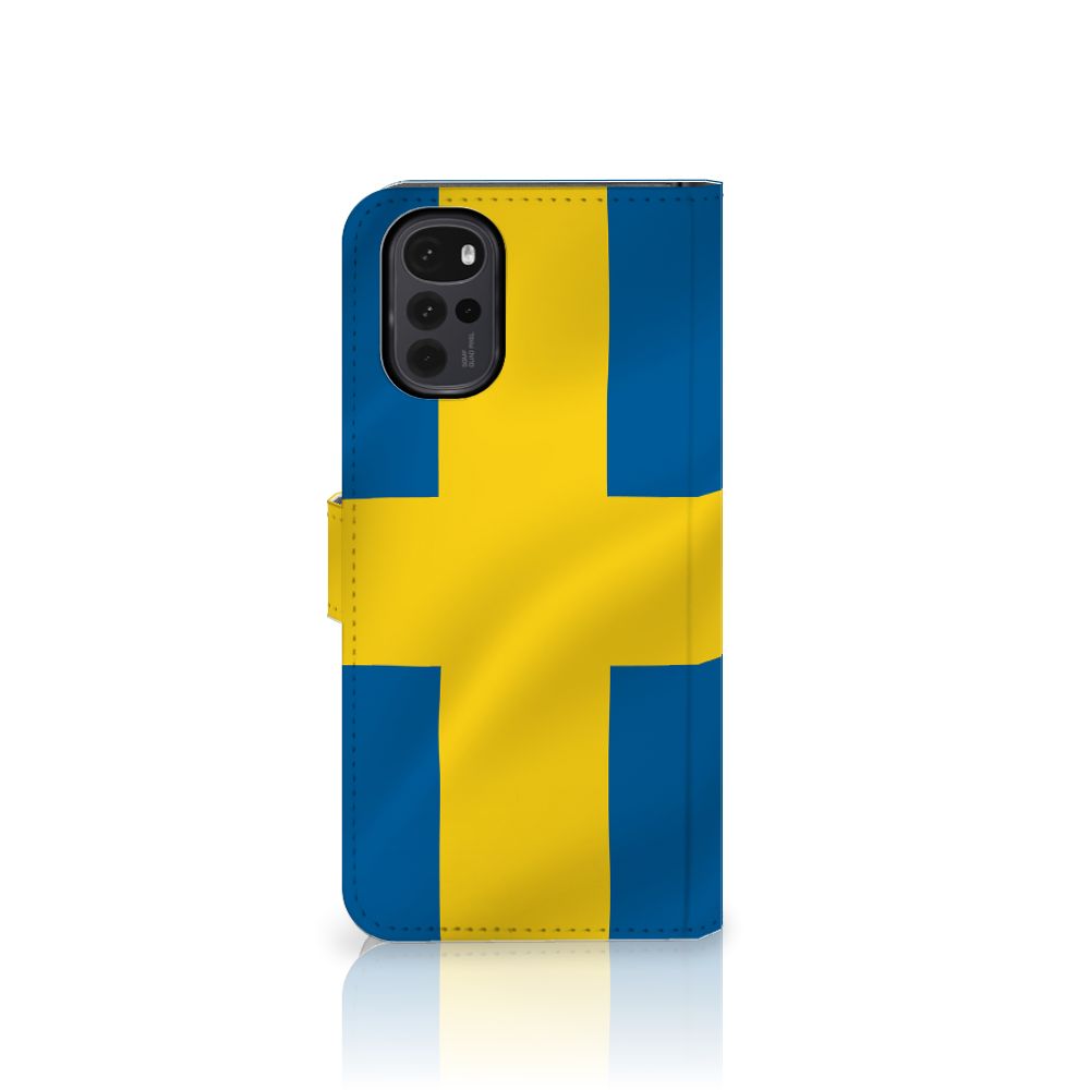 Motorola Moto G22 Bookstyle Case Zweden