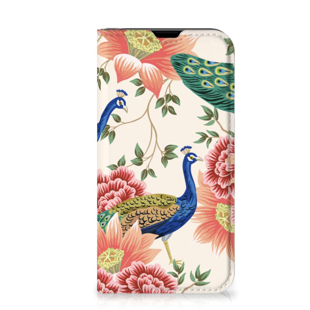 Hoesje maken voor iPhone 13 Mini Pink Peacock - B2C Telecom