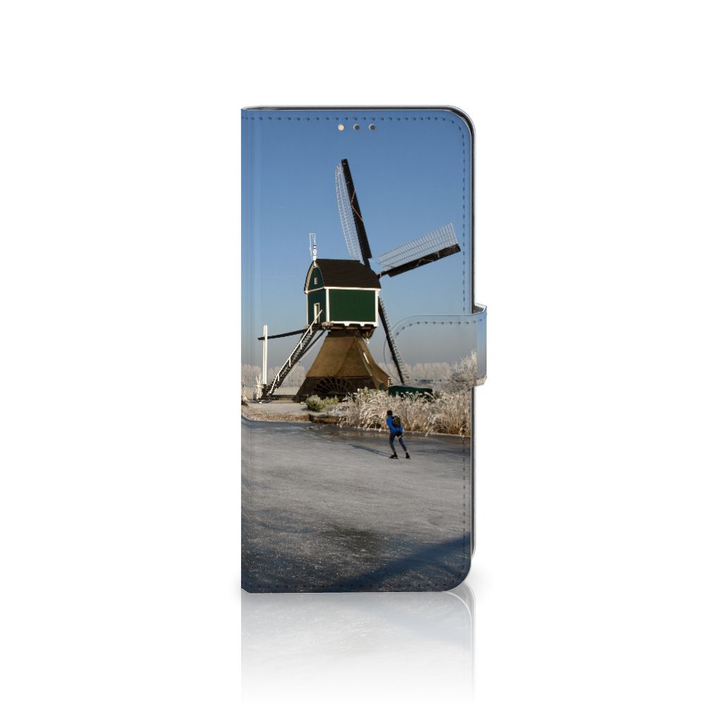 Nokia 5.3 Flip Cover Schaatsers