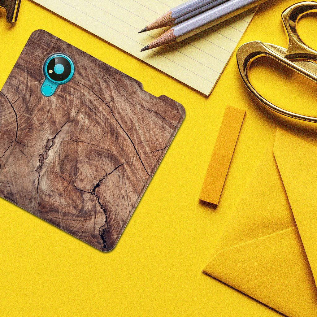Nokia 3.4 Book Wallet Case Tree Trunk - B2C Telecom