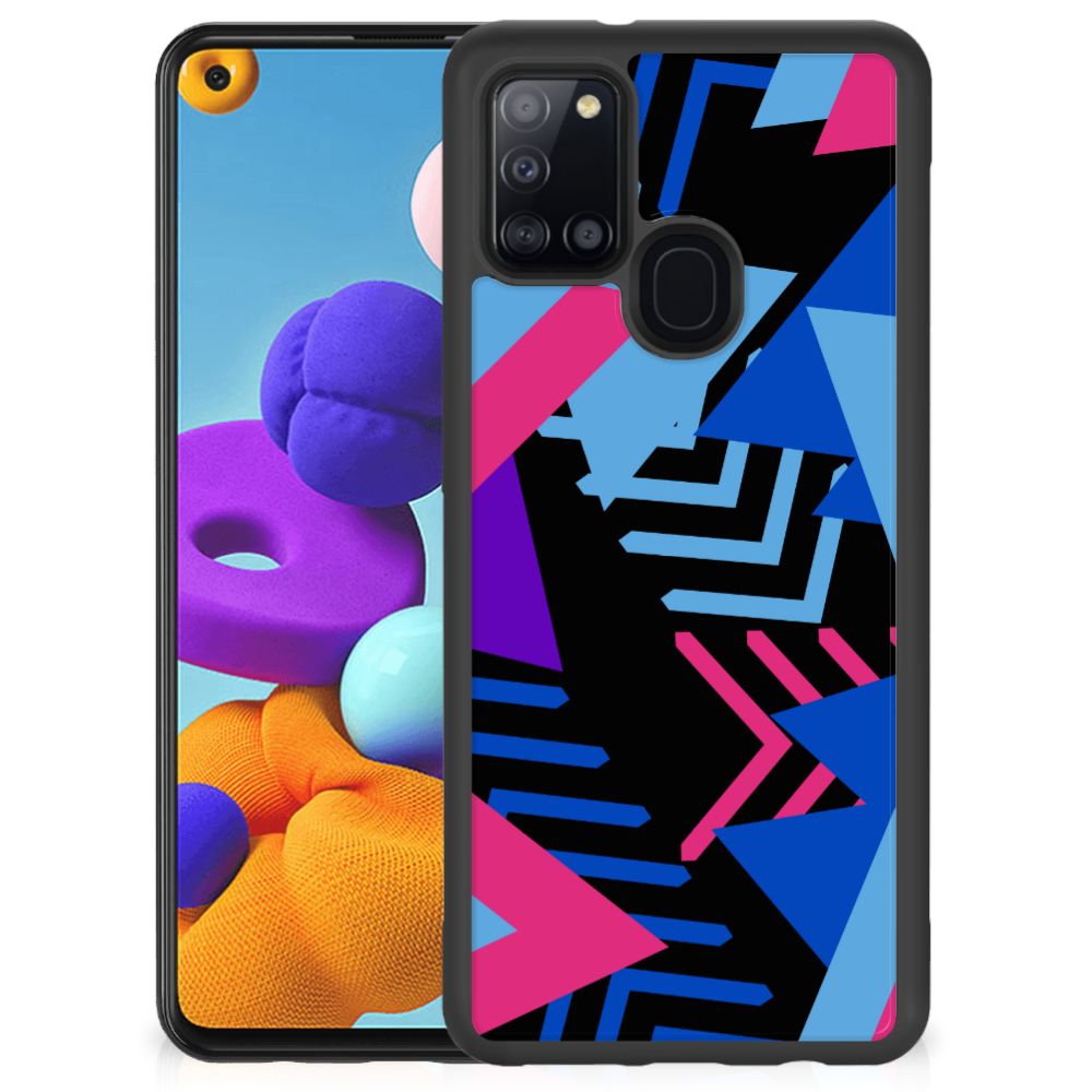 Samsung Galaxy A21s Grip Case Funky Triangle