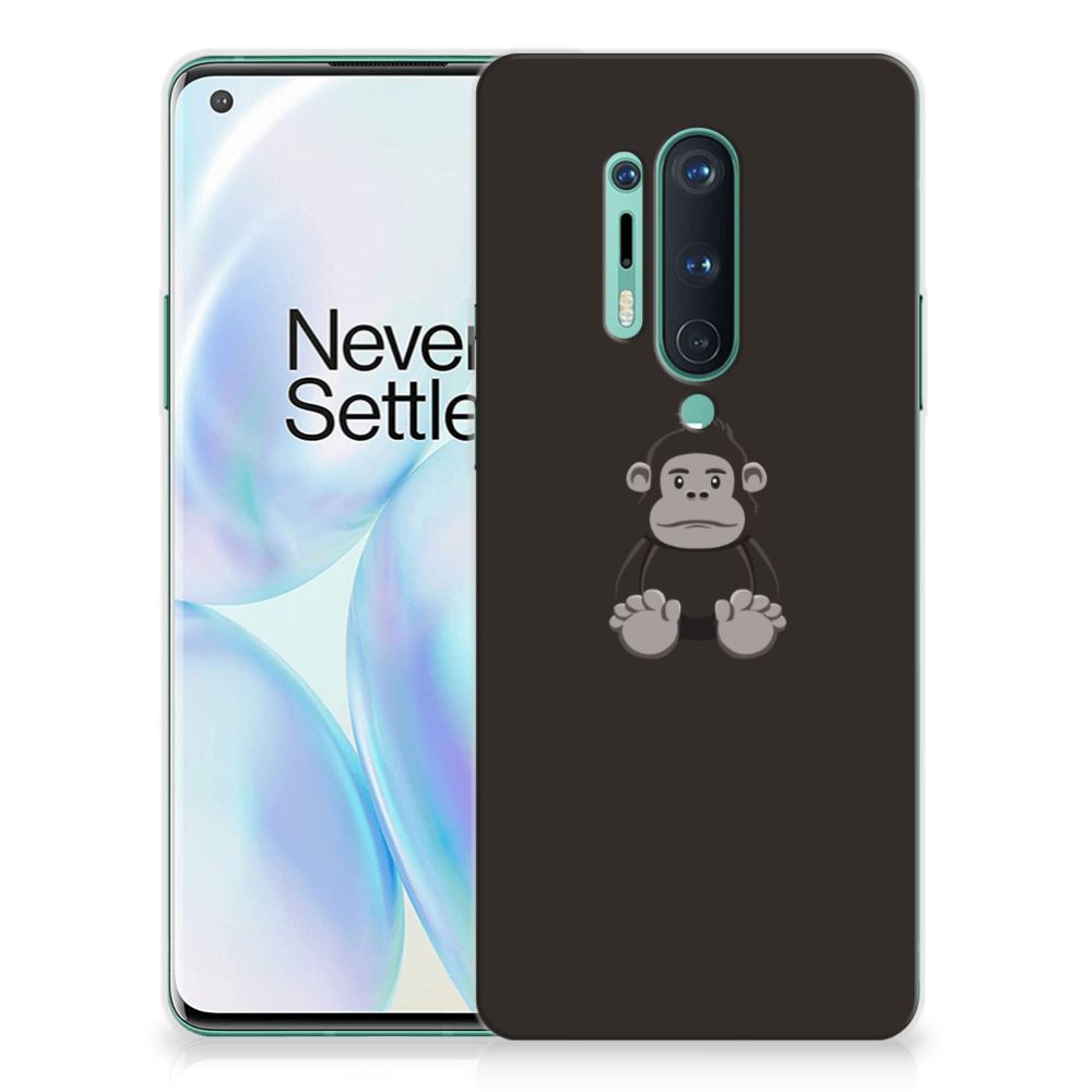 OnePlus 8 Pro Telefoonhoesje met Naam Gorilla