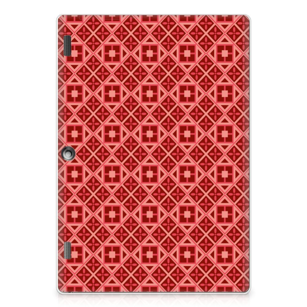 Lenovo Tab 10 | Tab 2 A10-30 Hippe Hoes Batik Rood - B2C Telecom